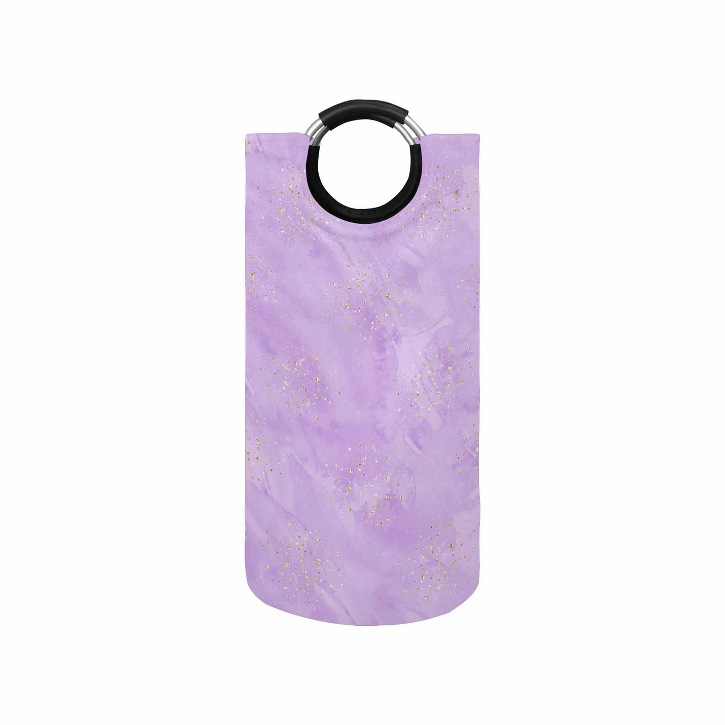 Purple Round Laundry Basket