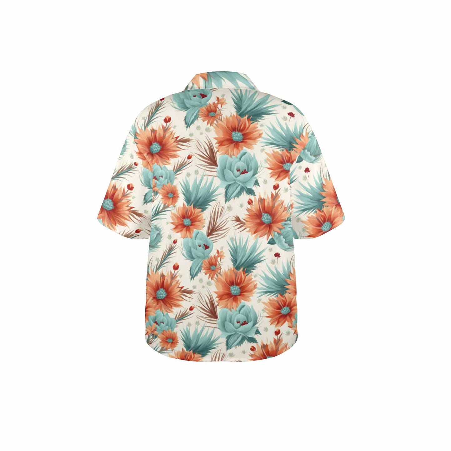 Boho Floral Women's Hawaiian Shirt