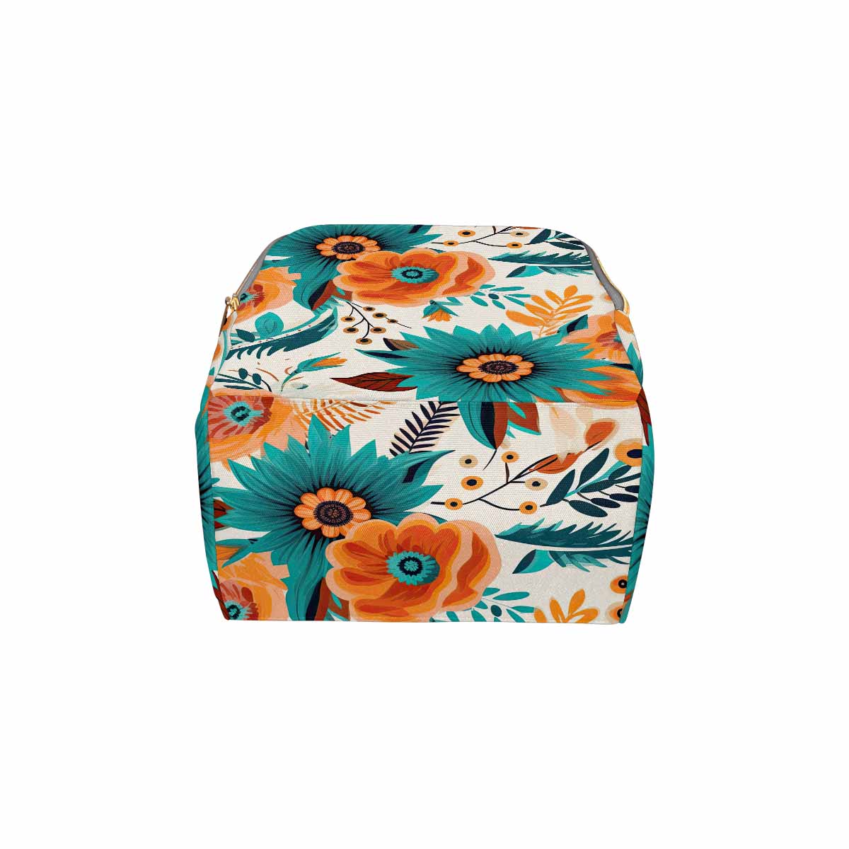 Boho Retro Floral Diaper Bag Backpack