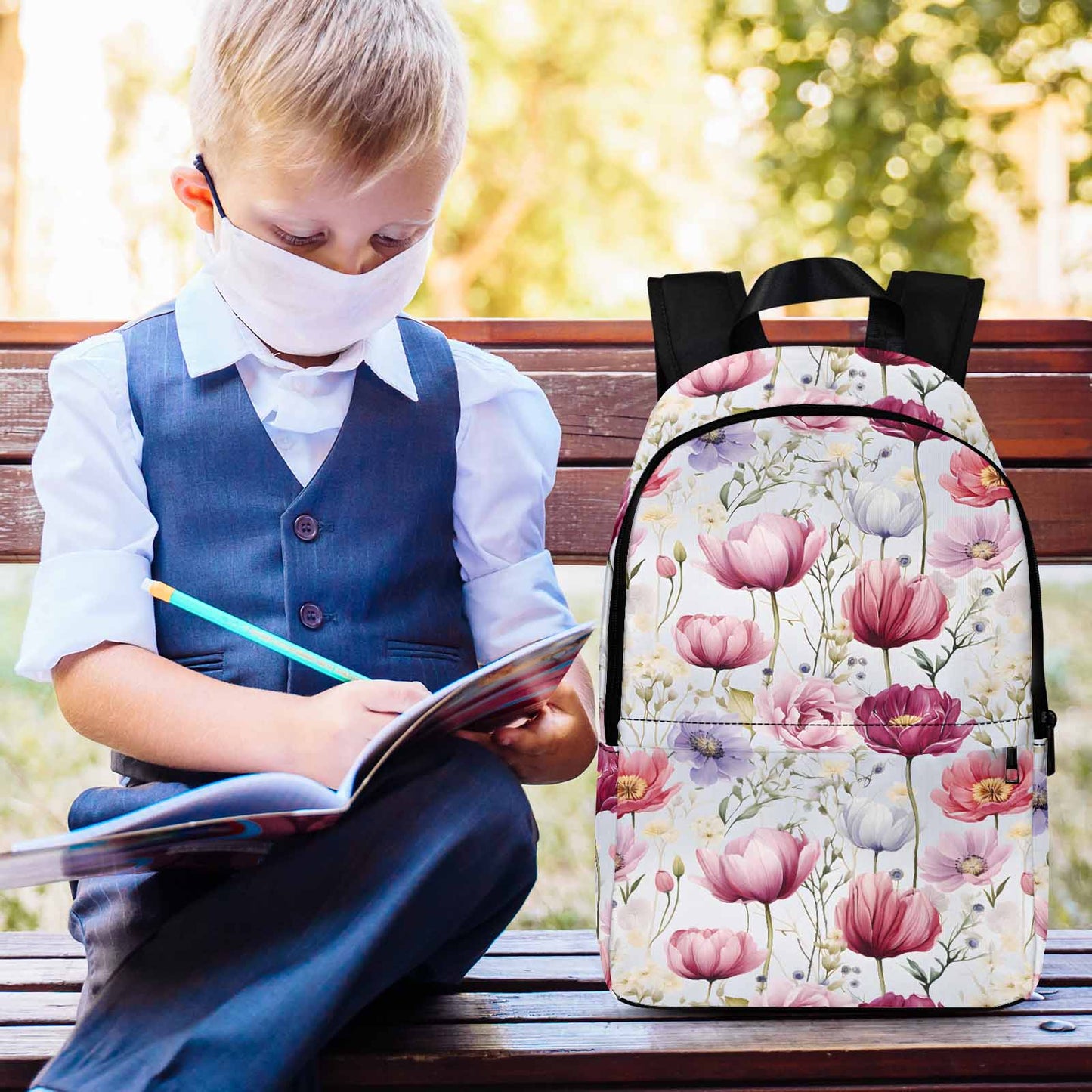 Wildflowers Adult Casual Backpack
