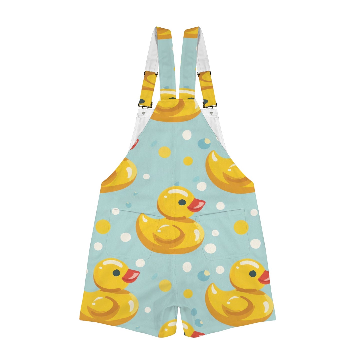Rubber Duck Unisex Shorts Suspender Jumpsuit