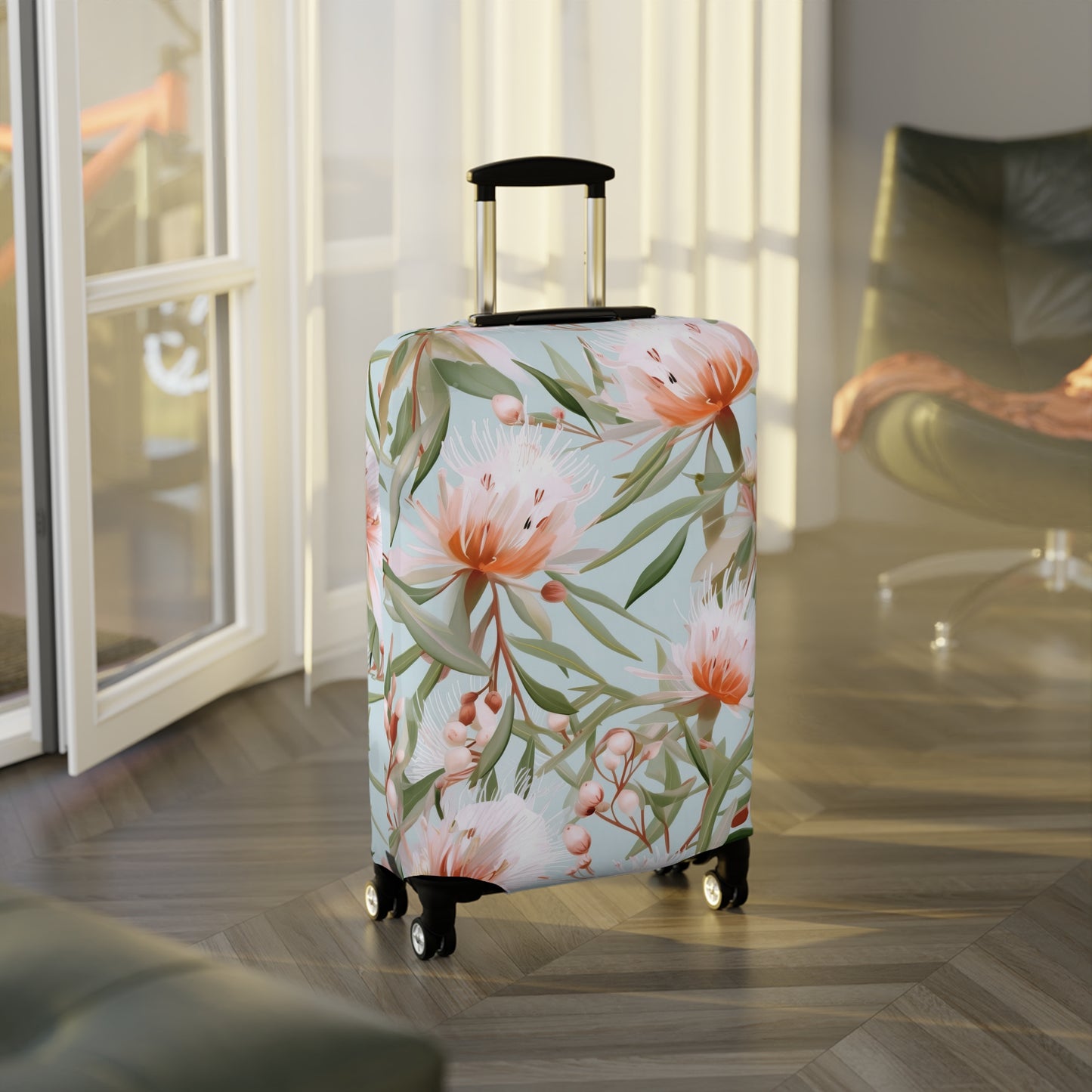 Luggage Cover, Australian Floral-4