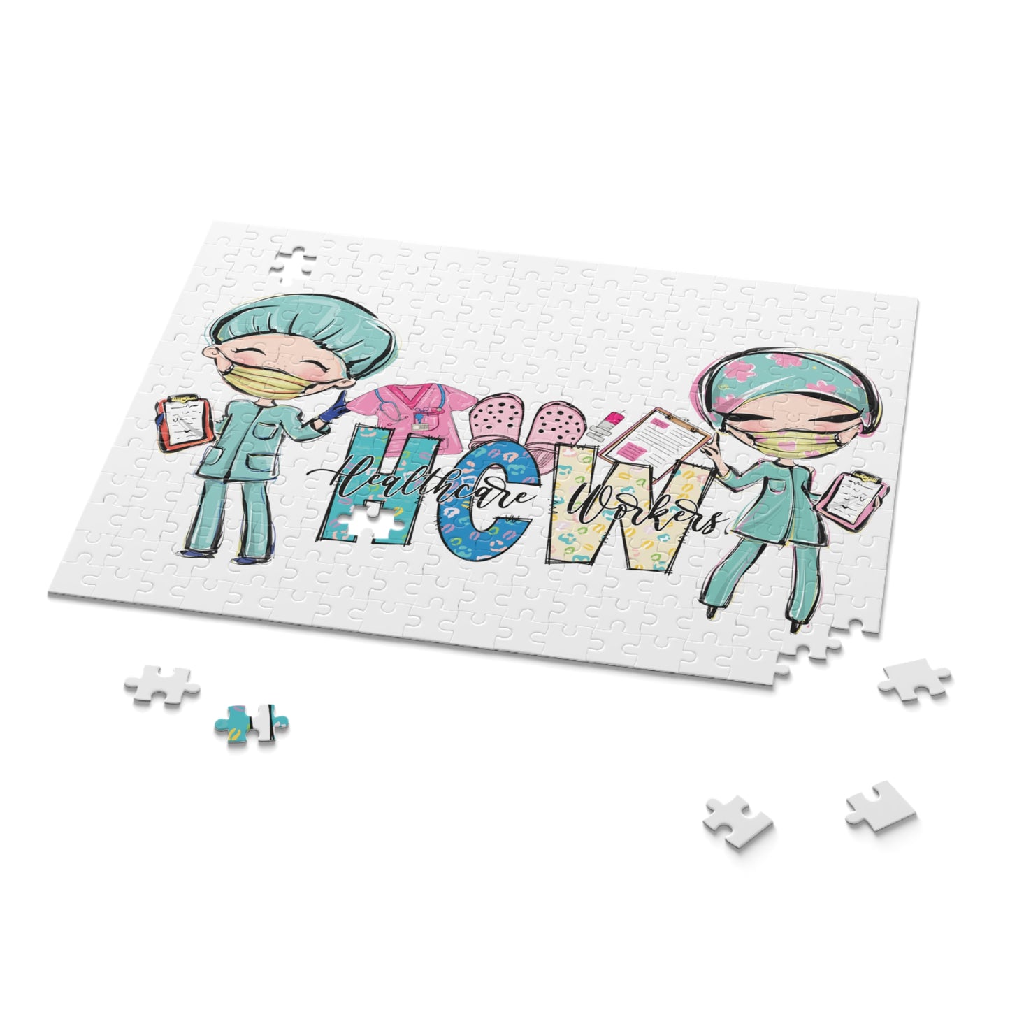 Puzzle, Nurse, Healthcare Worker (120, 252, 500-Piece) awd-618