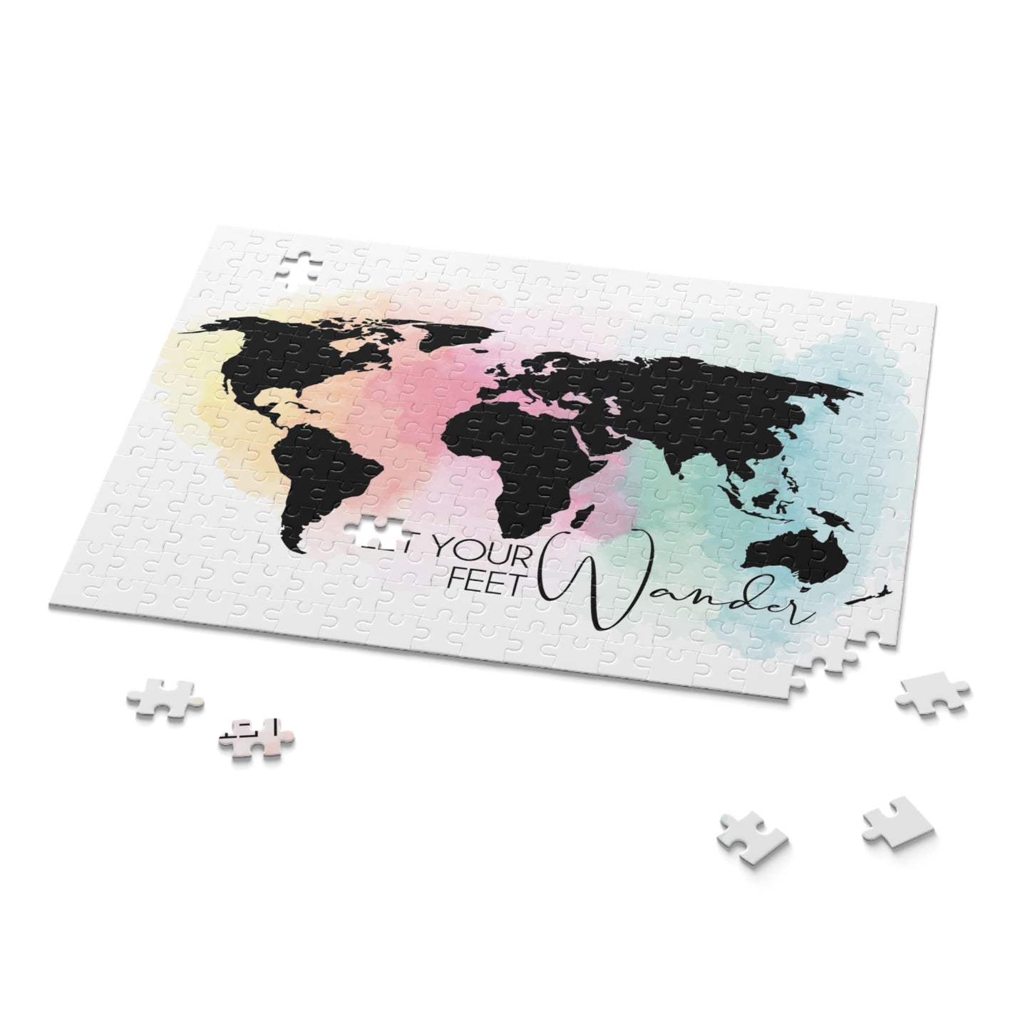 Puzzle, Travel, Let your feet wander, (120, 252, 500-Piece) awd-633