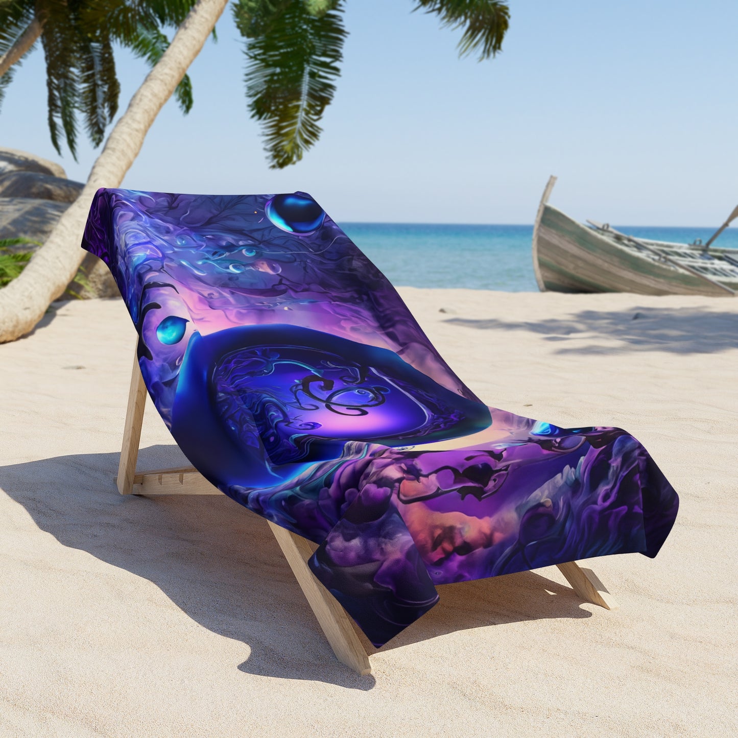 Beach Towel, Mystical, Polycotton Towel, 2 sizes Available