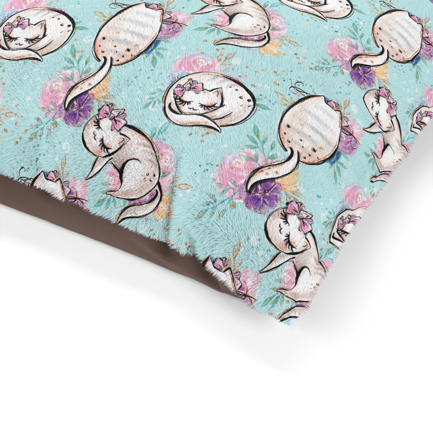 Luxury Pet Bed, feather soft fleece