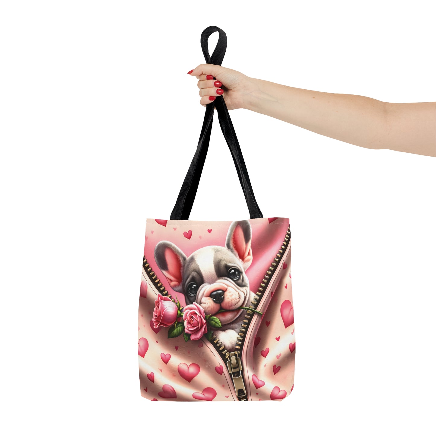 Tote Bag, Cute Dog, Personalised/Non-Personalised Tote bag