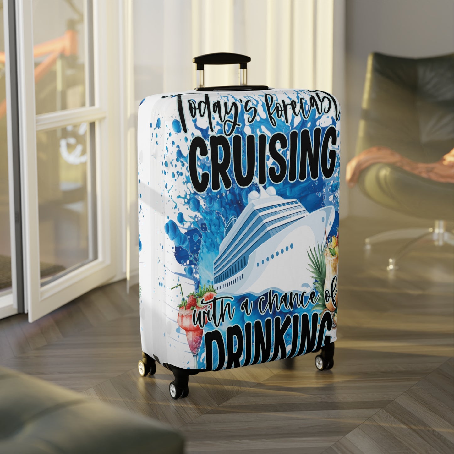 Luggage Cover, Cruising, Today's forcast, awd-549