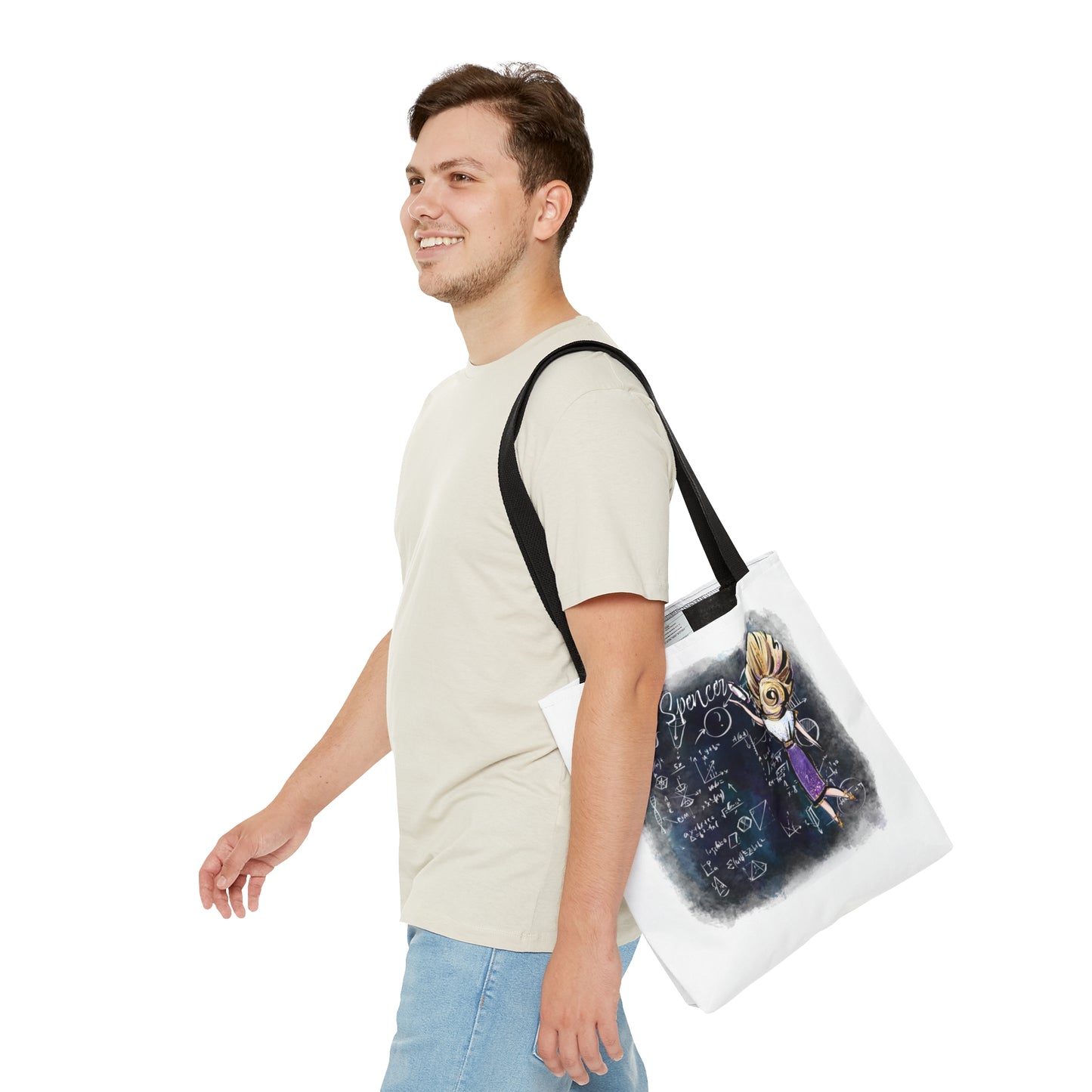 Teacher Blackboard Tote Bag