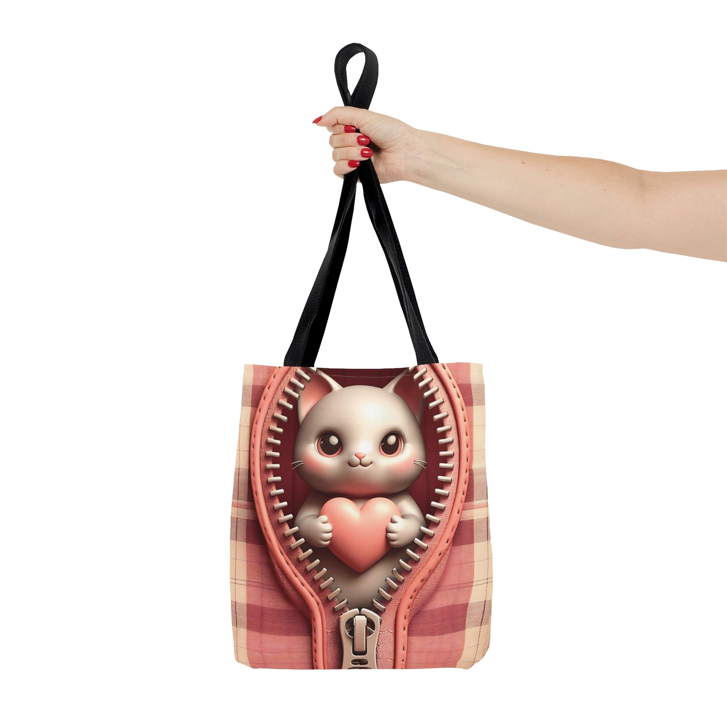 Tote Bag, Cat, Personalised/Non-Personalised Tote bag