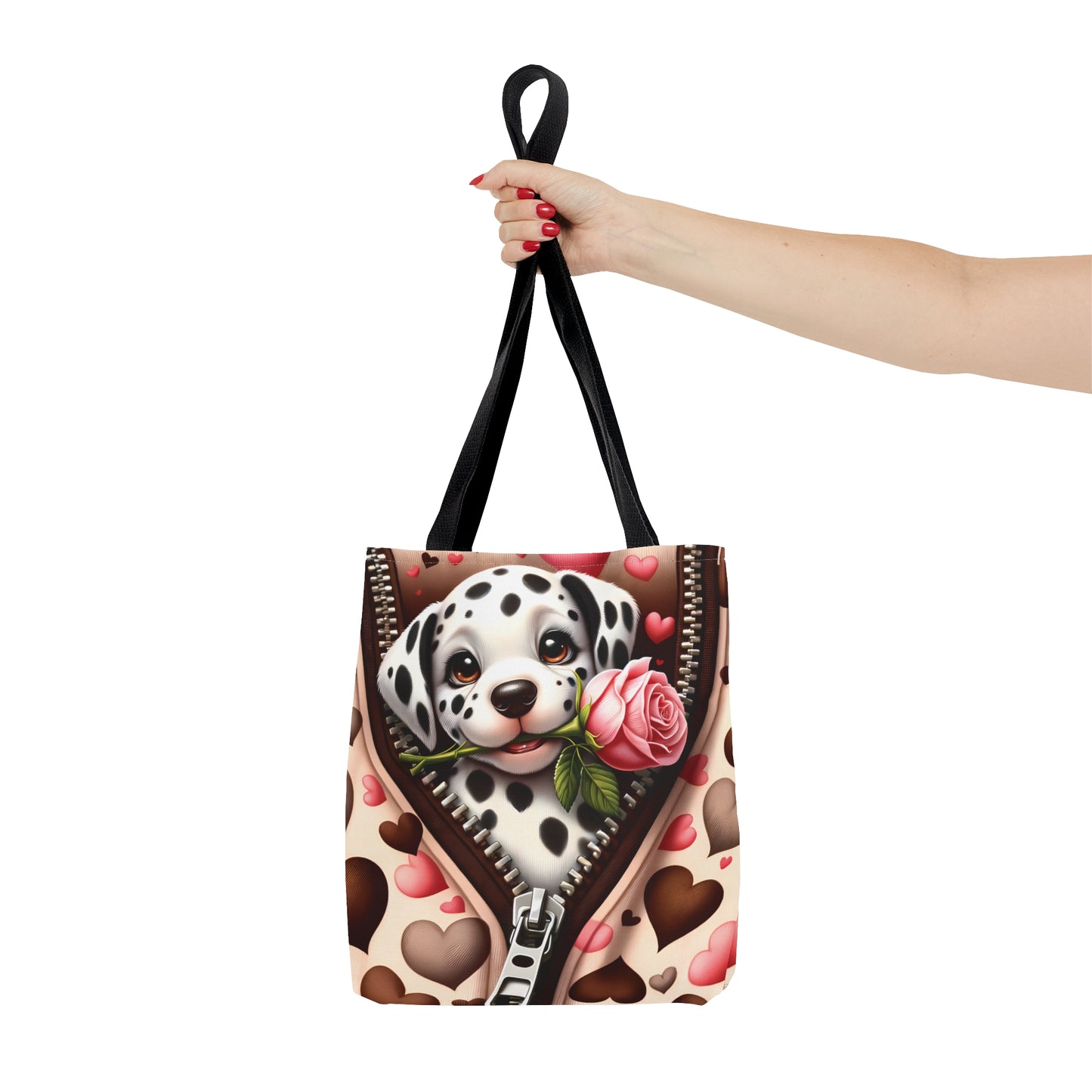 Tote Bag, Cute Dog, Personalised/Non-Personalised Tote bag