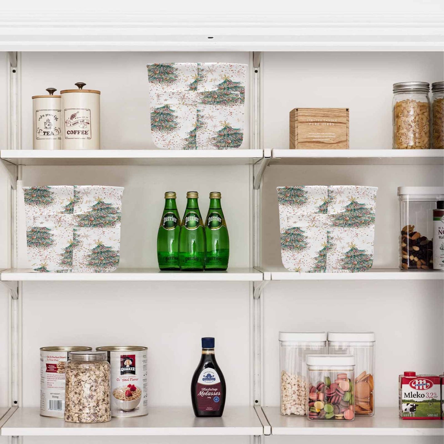 White Christmas 50 Storage Basket