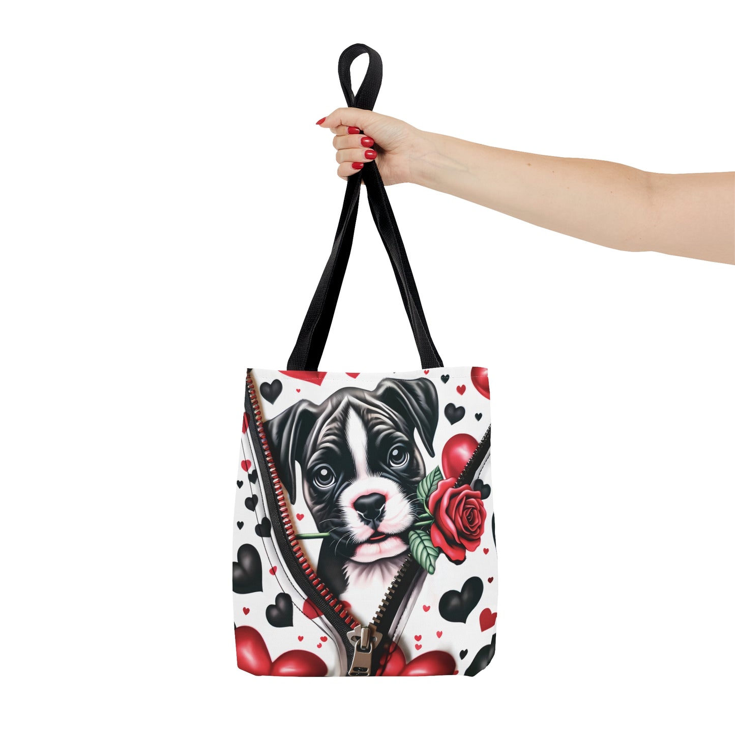 Tote Bag, Cute Dog, Personalised/Non-Personalised Tote bag