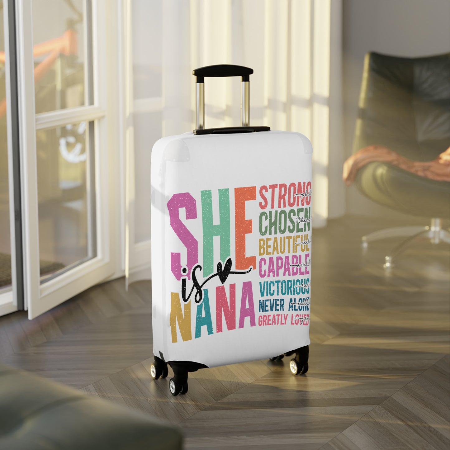 Luggage Cover, She is Nana, awd-5026
