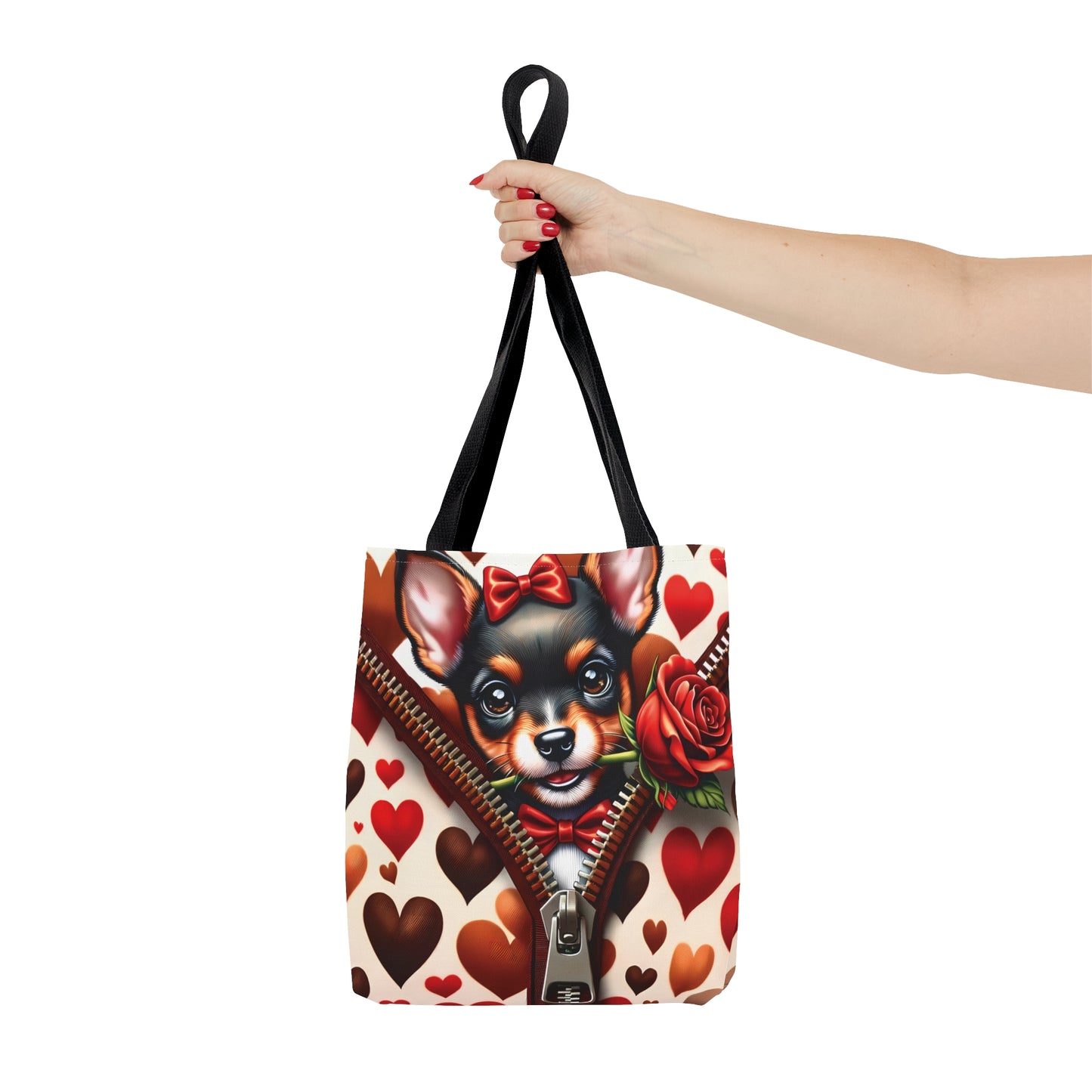 Tote Bag, Cute Dog, Personalised/Non-Personalised Tote bag
