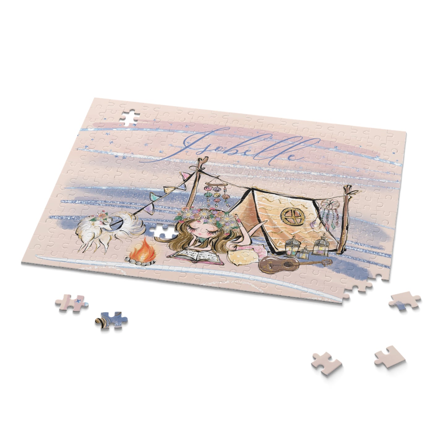 Puzzle, Boho Free Spirit, Blonde Hair, (120, 252, 500-Piece)