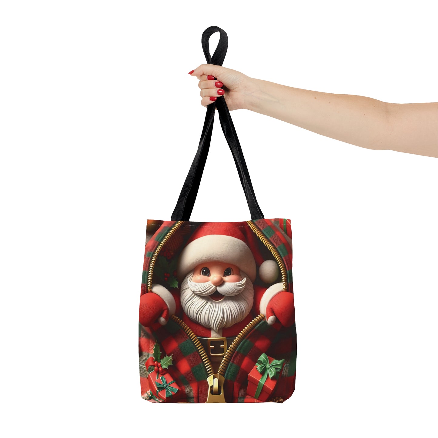 Tote Bag, Christmas, Santa, Personalised/Non-Personalised Tote bag