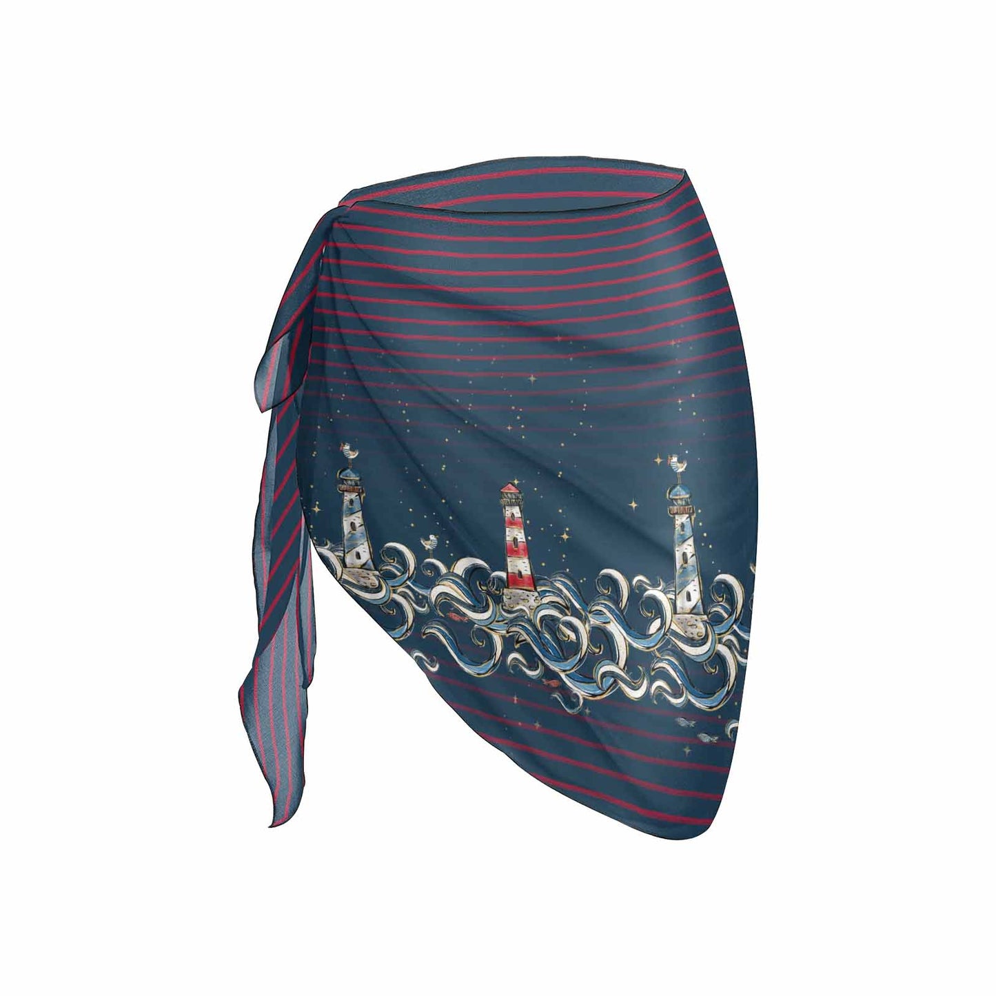 Light houses Women's Beach Sarong Wrap