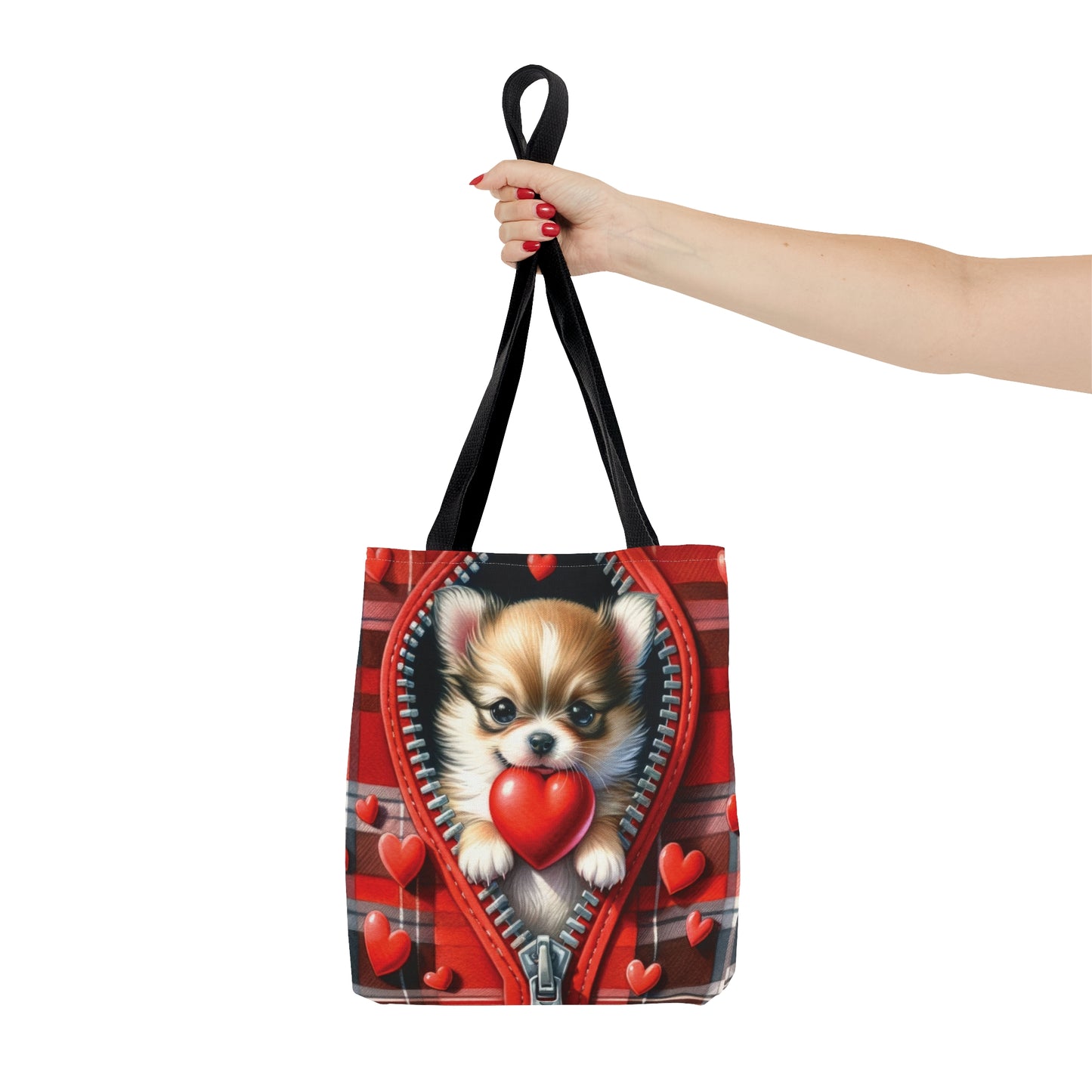 Tote Bag, Cute Dog, Personalised/Non-Personalised Tote bag