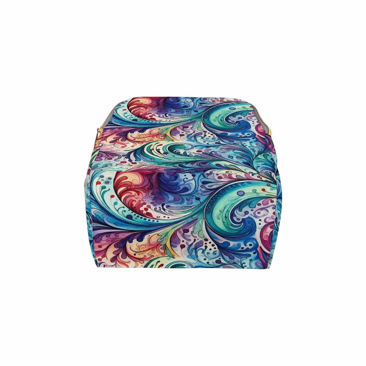 Rainbow Paisley Diaper Bag Backpack