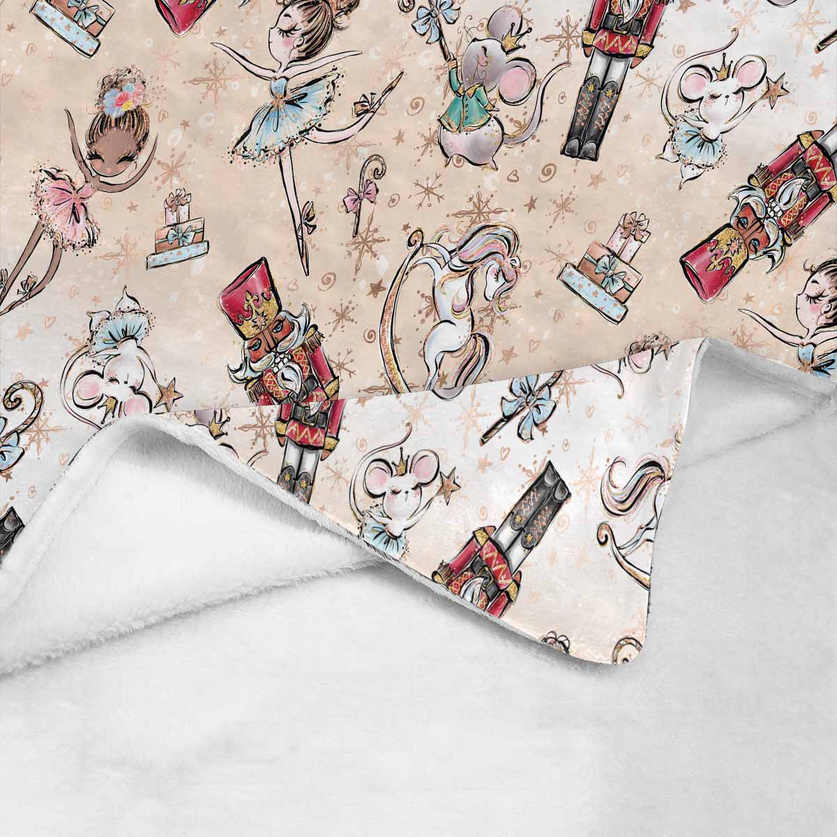 Nutcracker 50 Ultra-Soft Micro Fleece Blanket 30*40