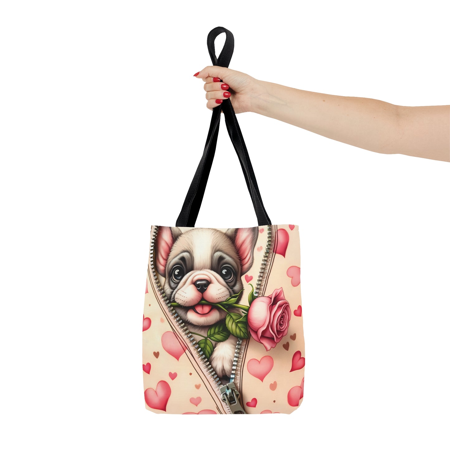 Tote Bag, Cute Dog, Personalised/Non-Personalised Tote bag
