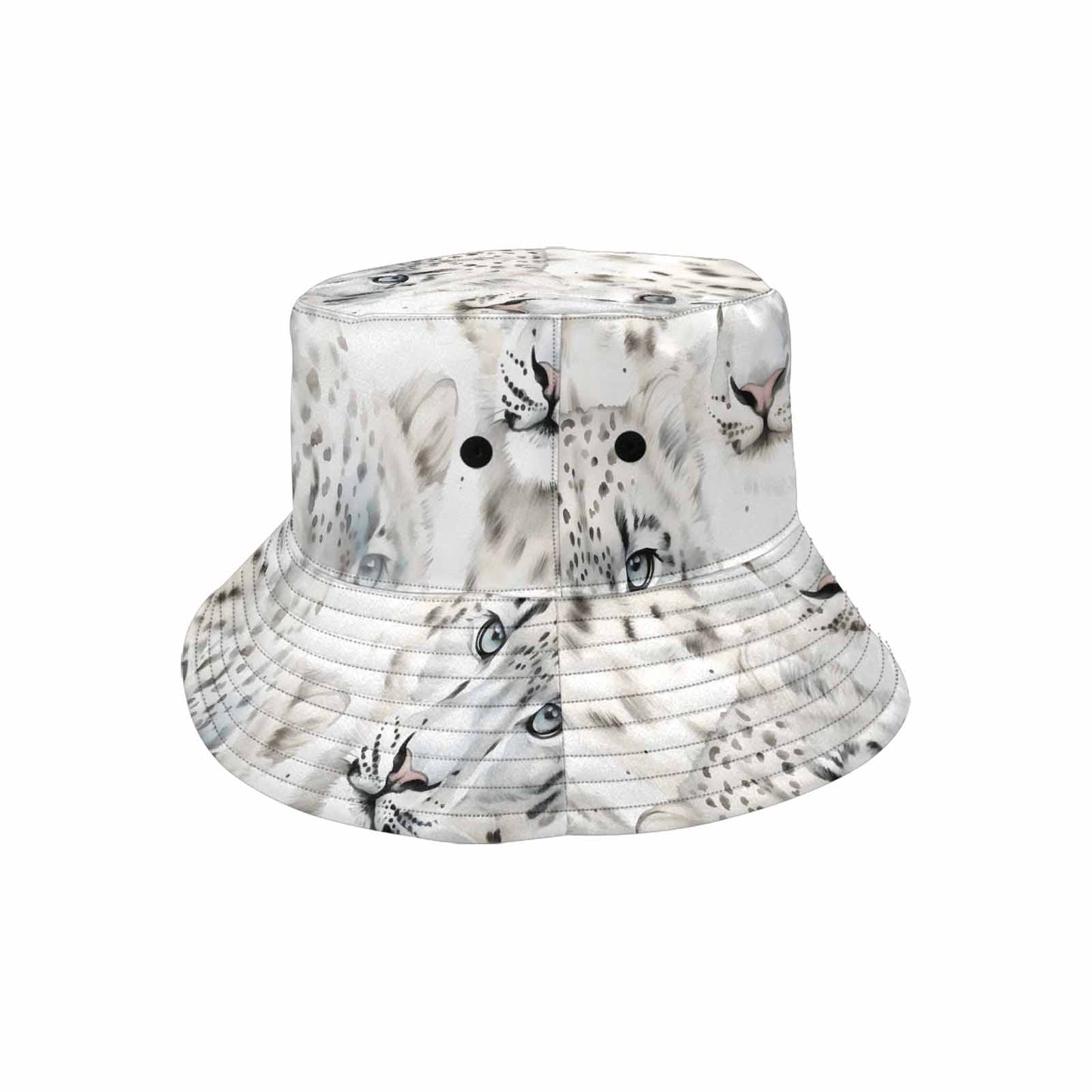 Leopard Unisex Summer Single-Layer Bucket Hat