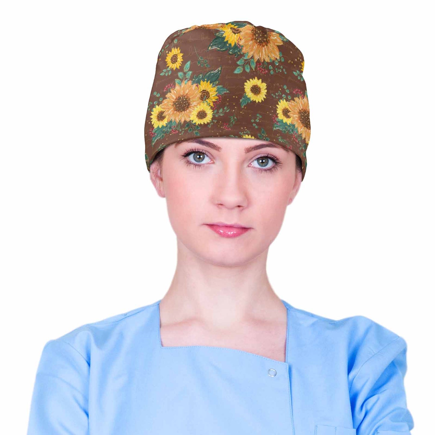 Sunflowers Scrub Cap