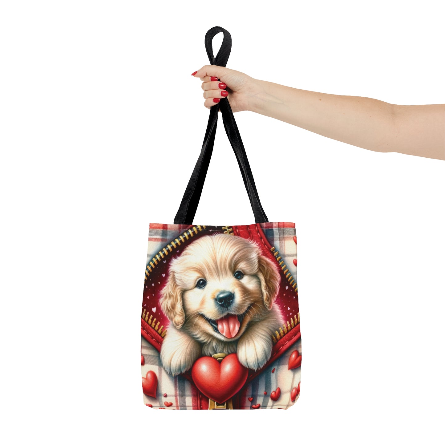 Tote Bag, Cute Dog, Personalised/Non-Personalised Tote bag
