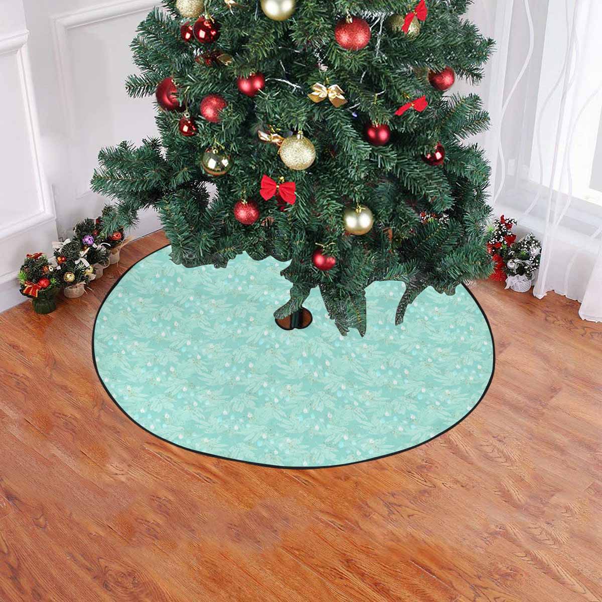 Australian Eucalyptus Christmas Tree Skirt