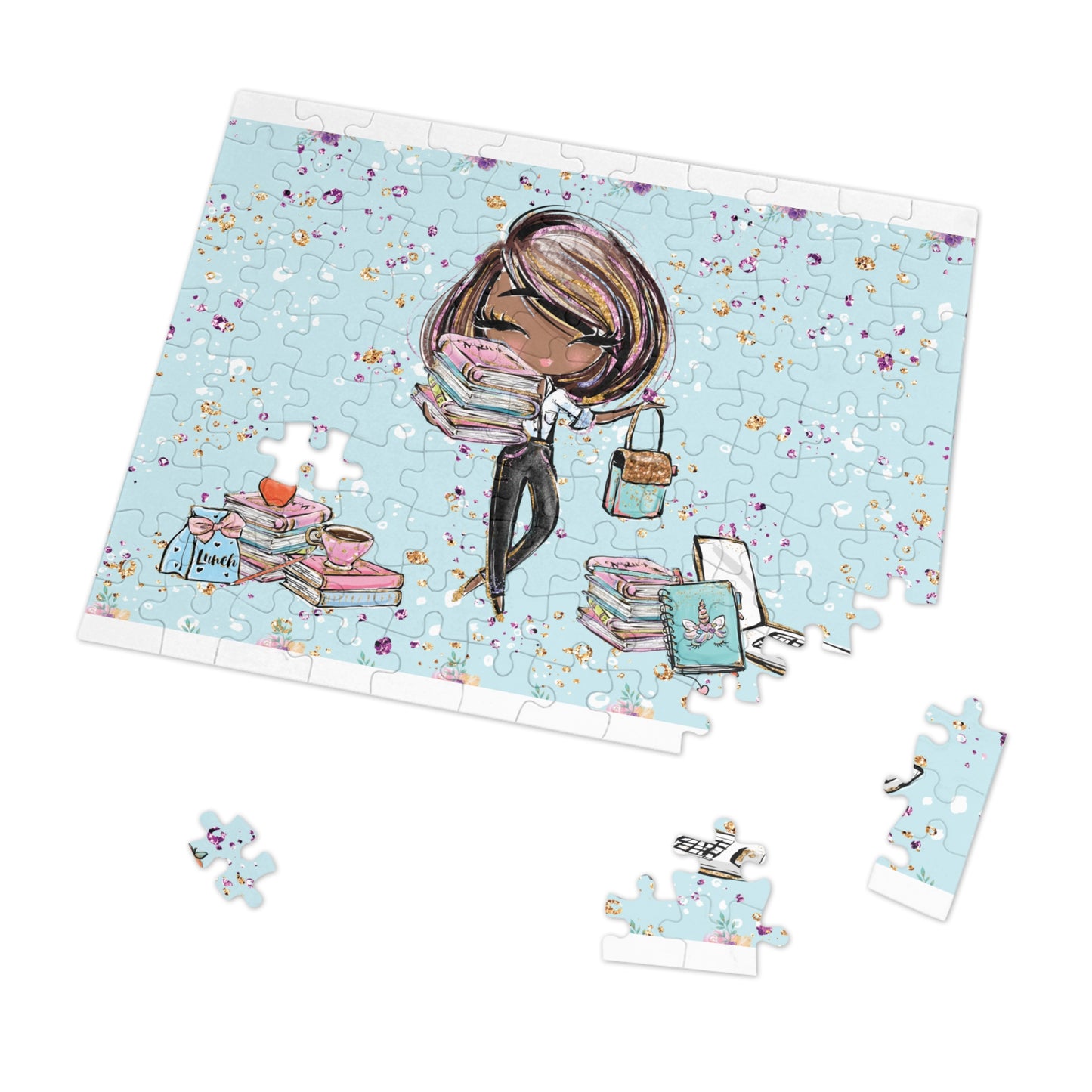 Jigsaw Puzzle, Teacher, Personalised/Non-Personalised (30, 110, 252, 500,1000-Piece)