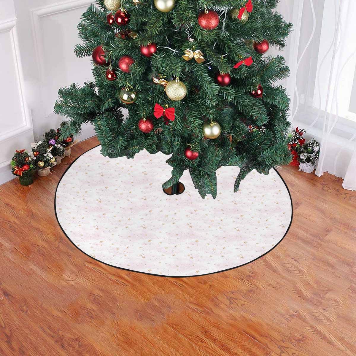 Cloud Stars Christmas Tree Skirt
