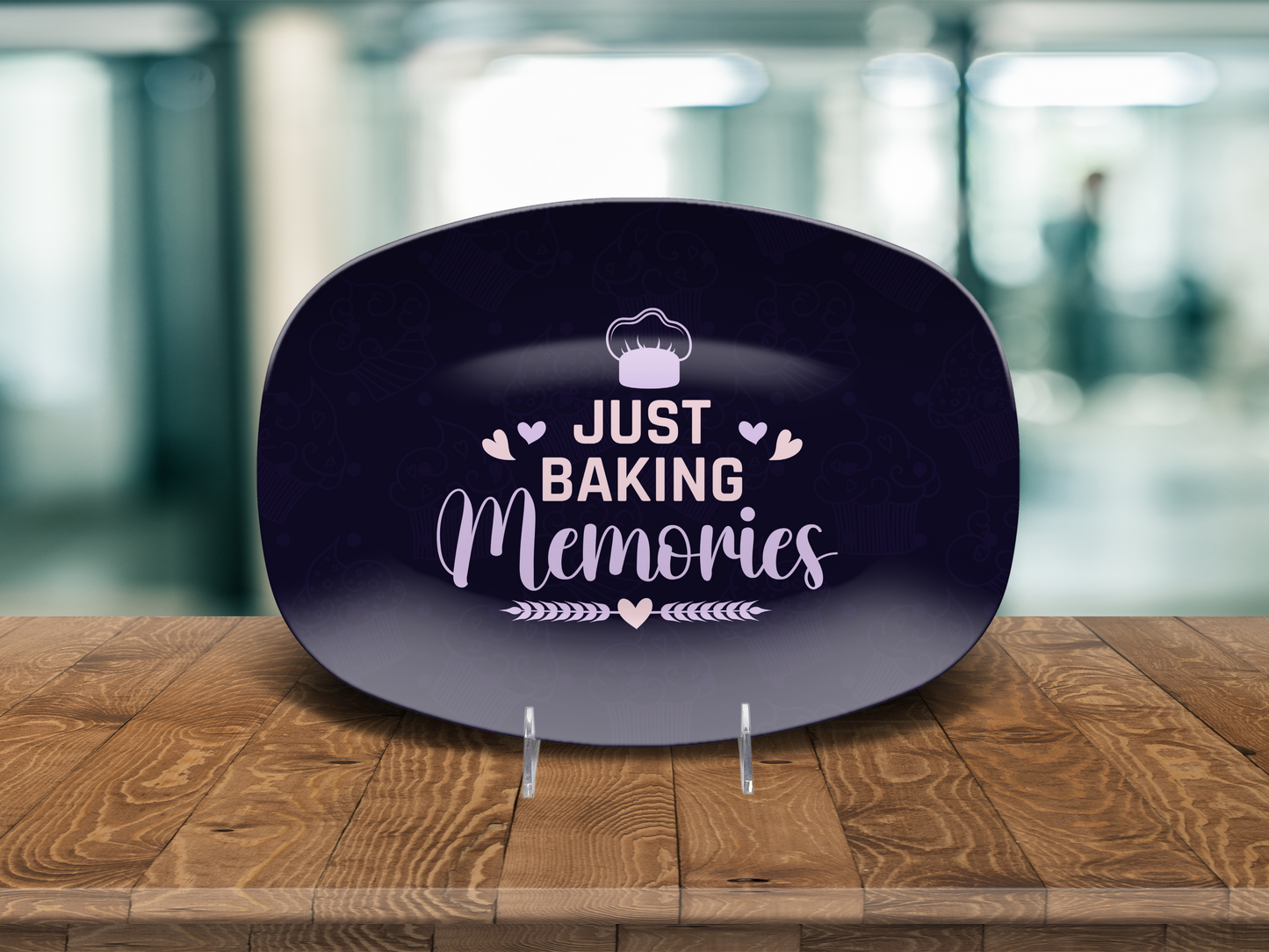 Personalised BBQ Platter Just Baking Meomories 10"x14" Platter