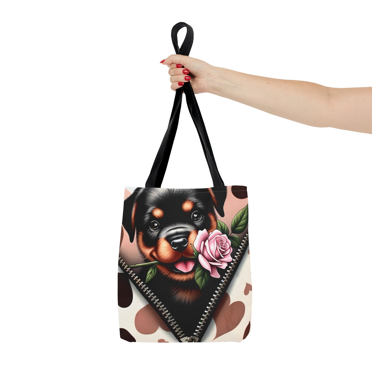 Tote Bag, Cute Dog, Personalised/Non-Personalised Tote bag