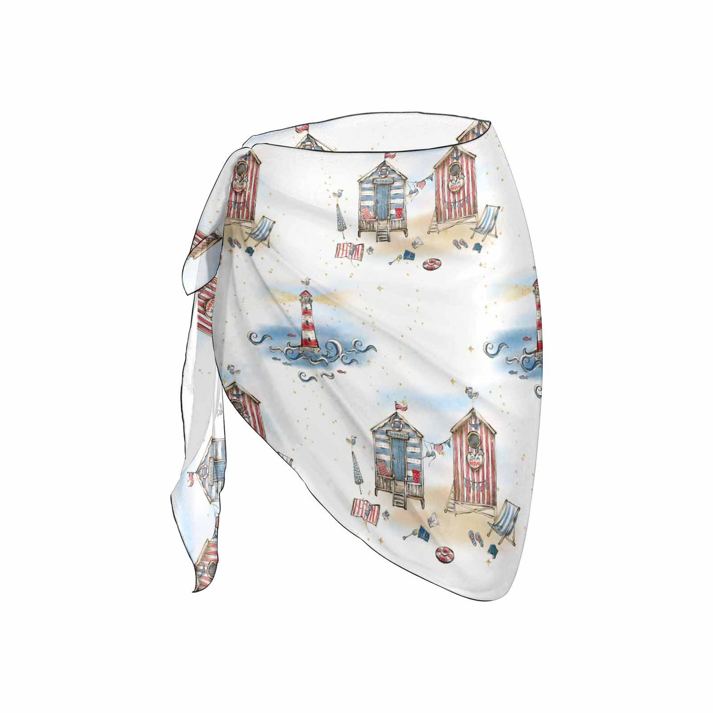 Sea you at the beach Women's Beach Sarong Wrap