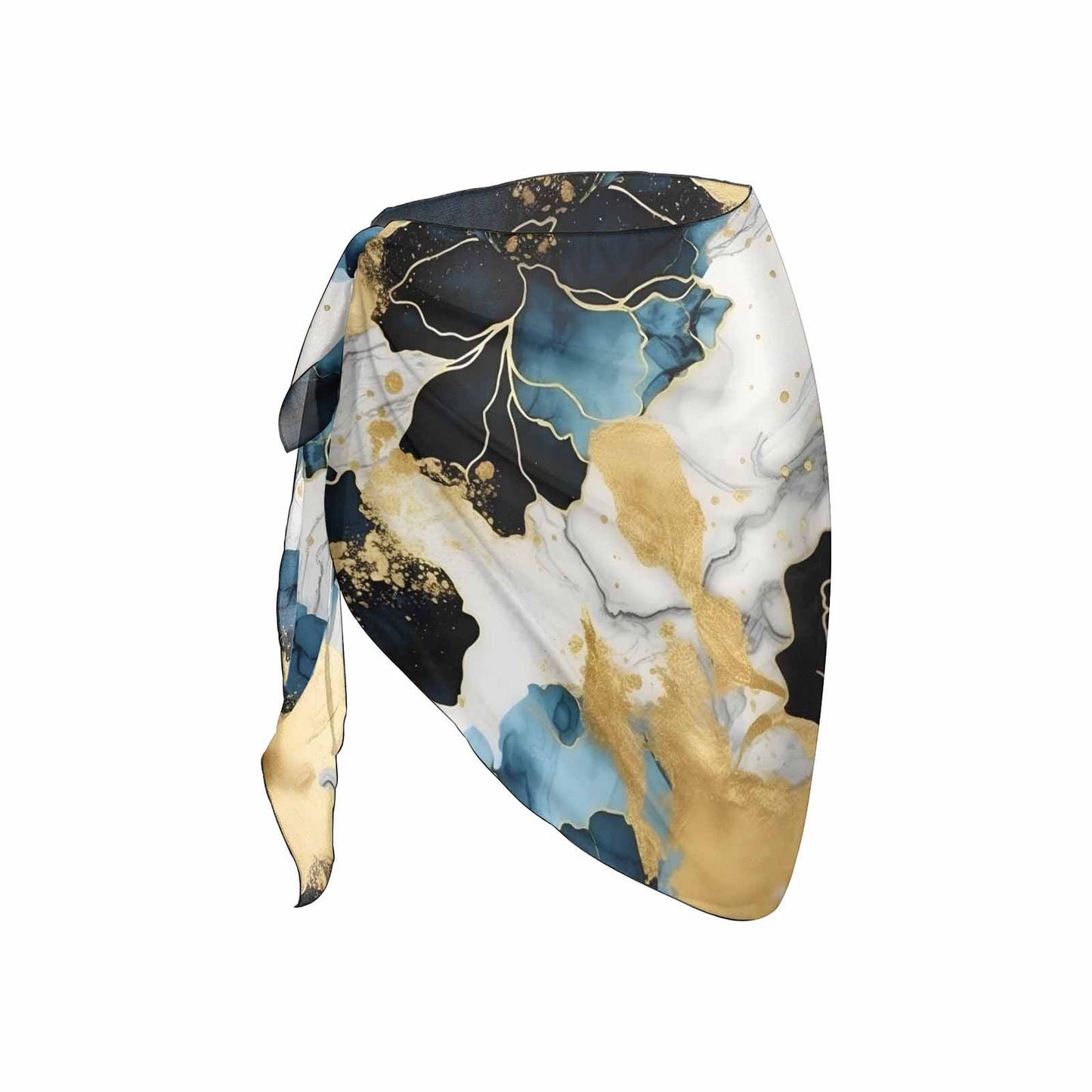 Alcohol Ink 2 Women's Beach Sarong Wrap
