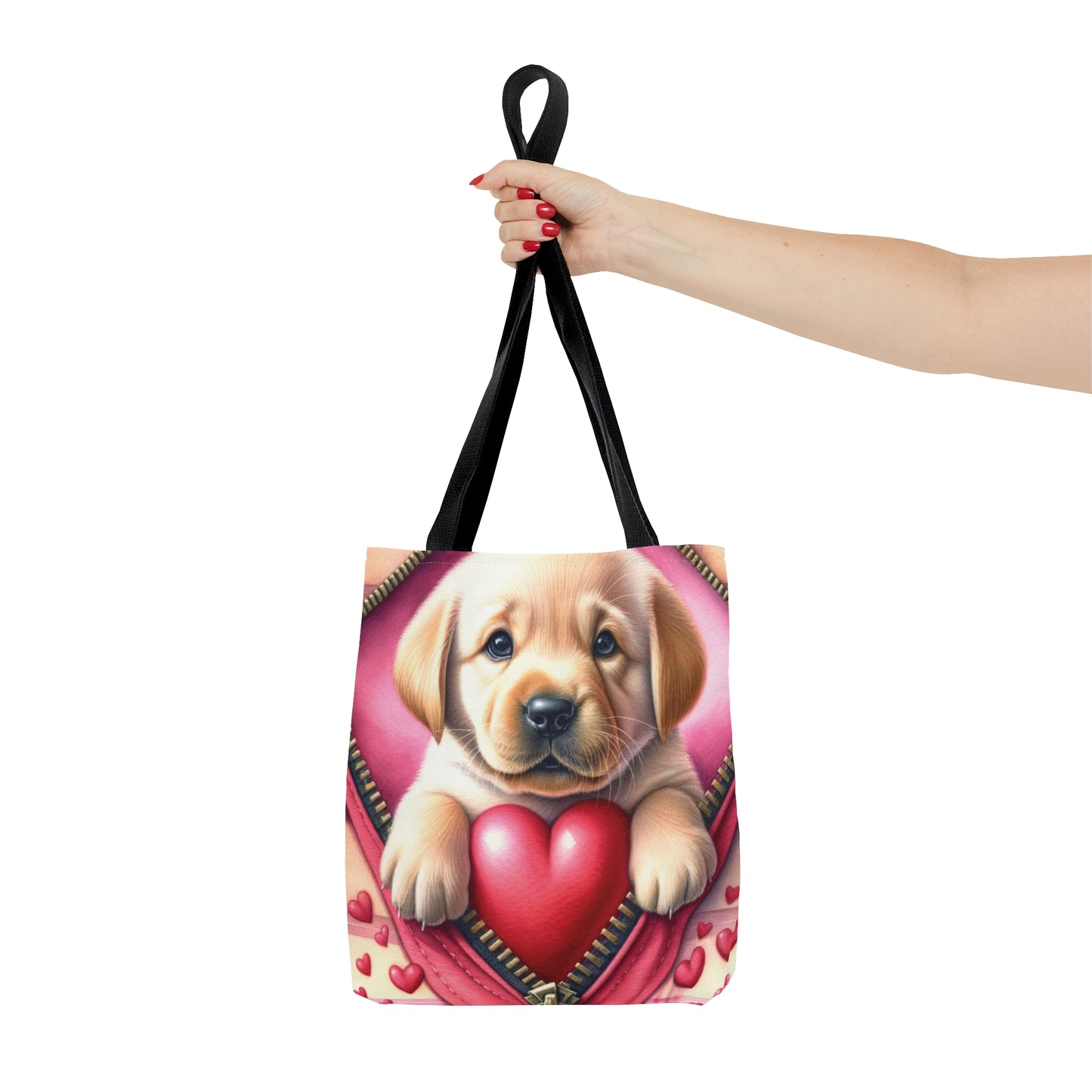 Tote Bag, Cute Dog, Personalised/Non-Personalised Tote bag