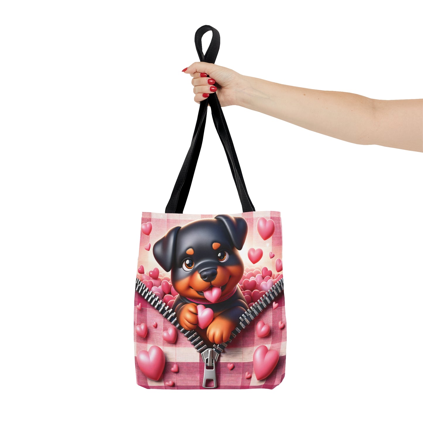 Tote Bag, Cute Dog, Personalised/Non-Personalised Tote bag