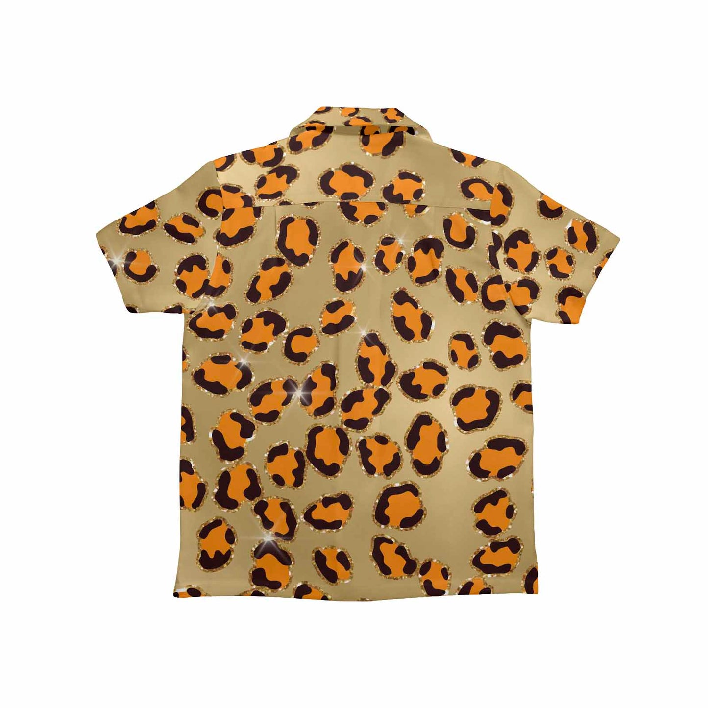 Animal Print 10 Little Boys Hawaiian Shirt