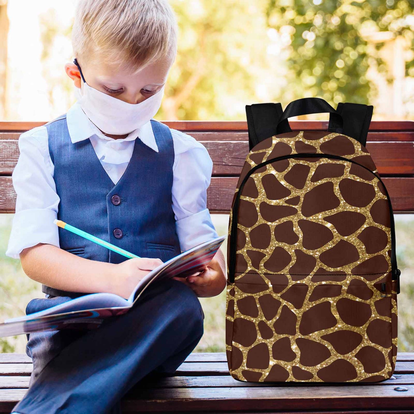 Animal print 6 Adult Casual Backpack