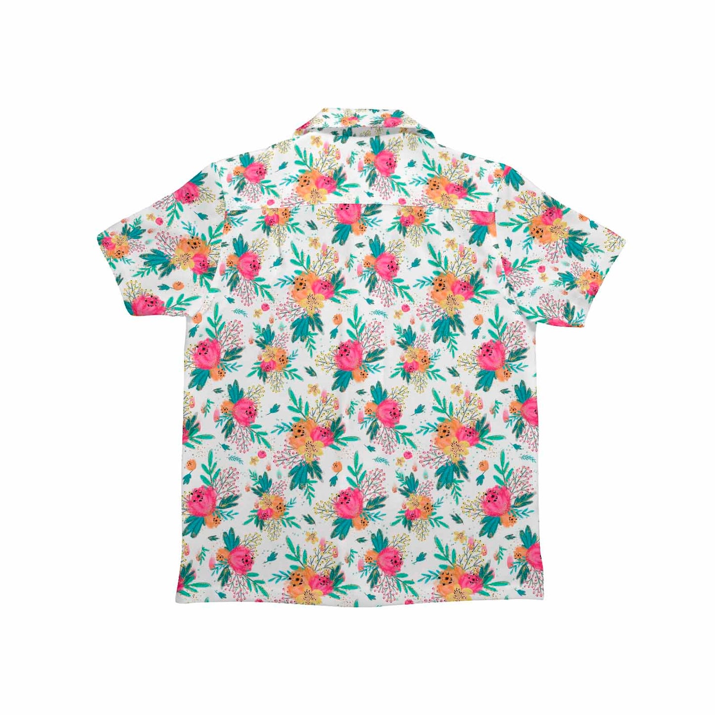 Australian Floral Little Boys Hawaiian Shirt