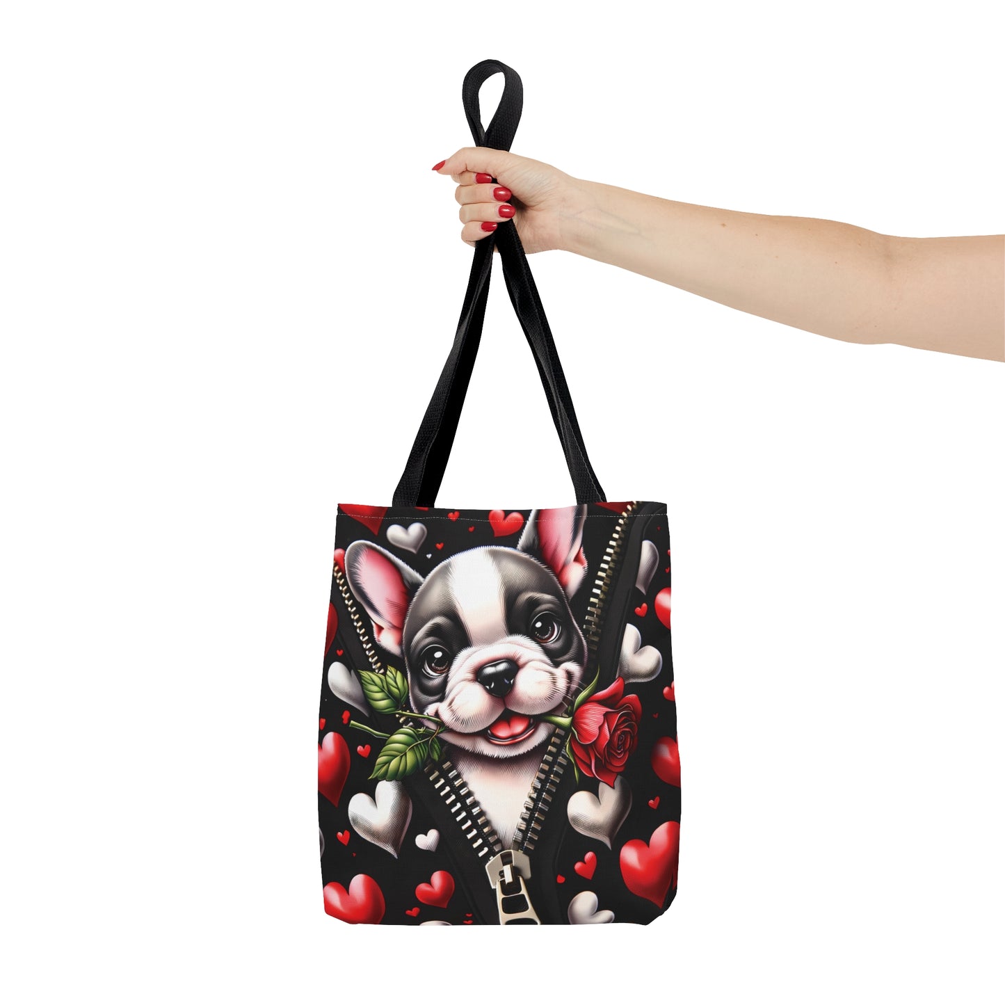Tote Bag, Cute Dog, Personalised/Non-Personalised Tote bag