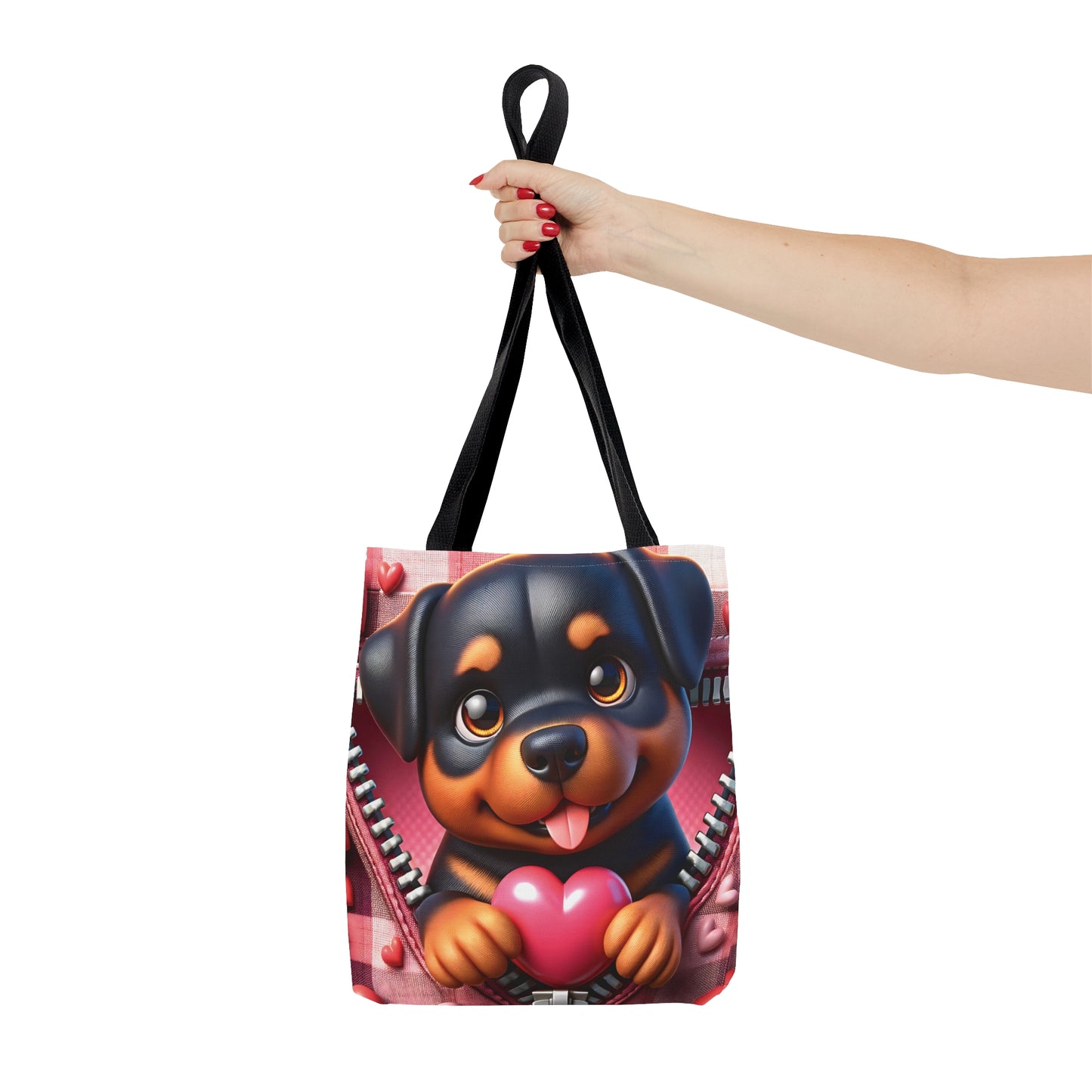 Tote Bag, Cute Dog, Personalised/Non-Personalised Tote bag