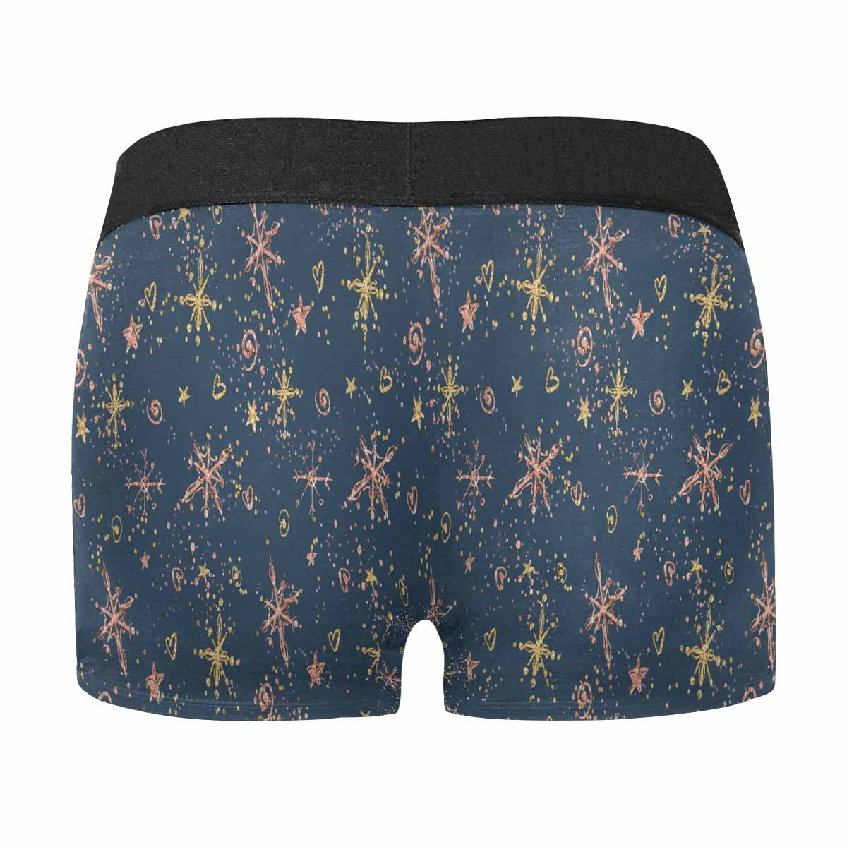 Blue Christmas Stars AUS Men's Boxer Briefs (Made In AUS)