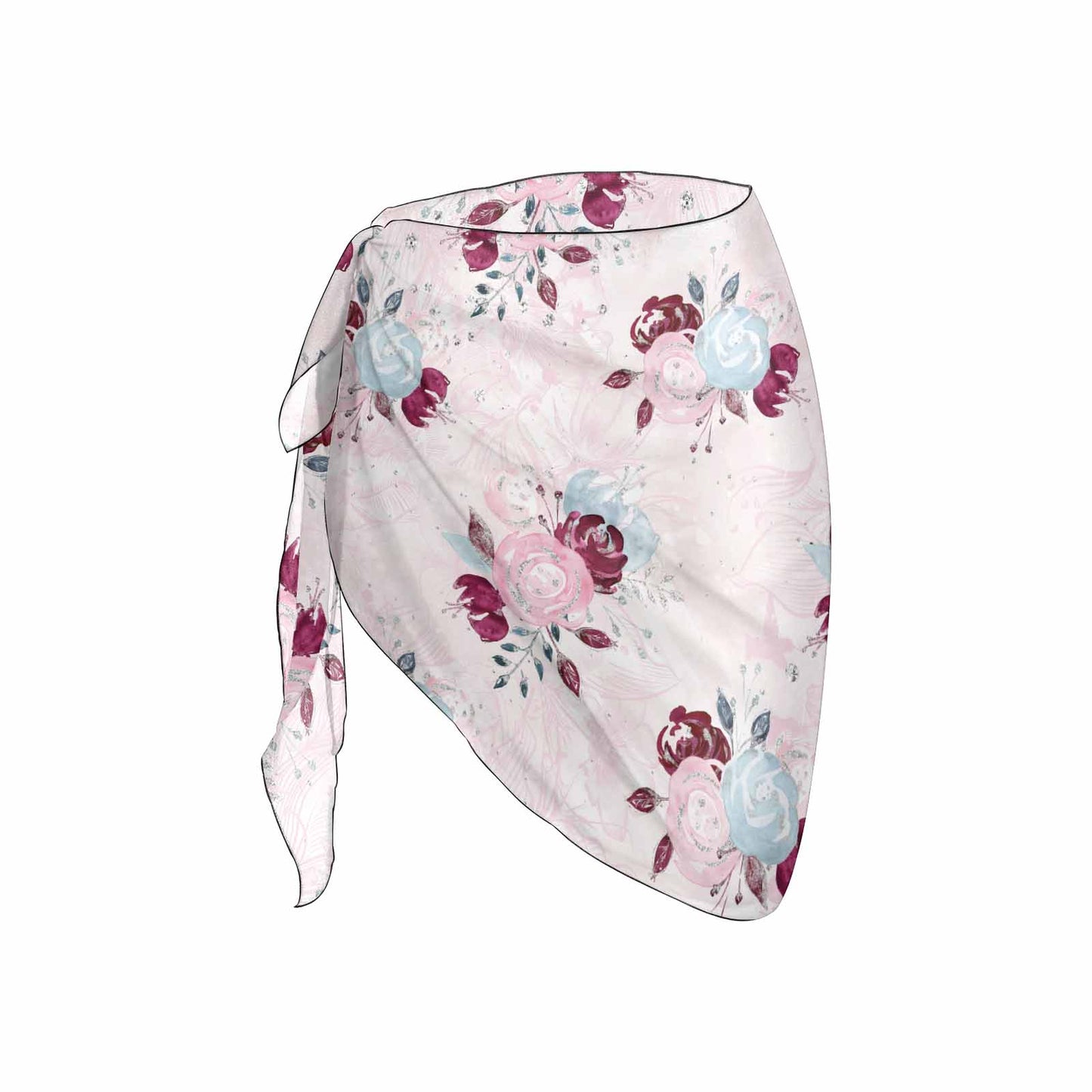 Roses Women's Beach Sarong Wrap