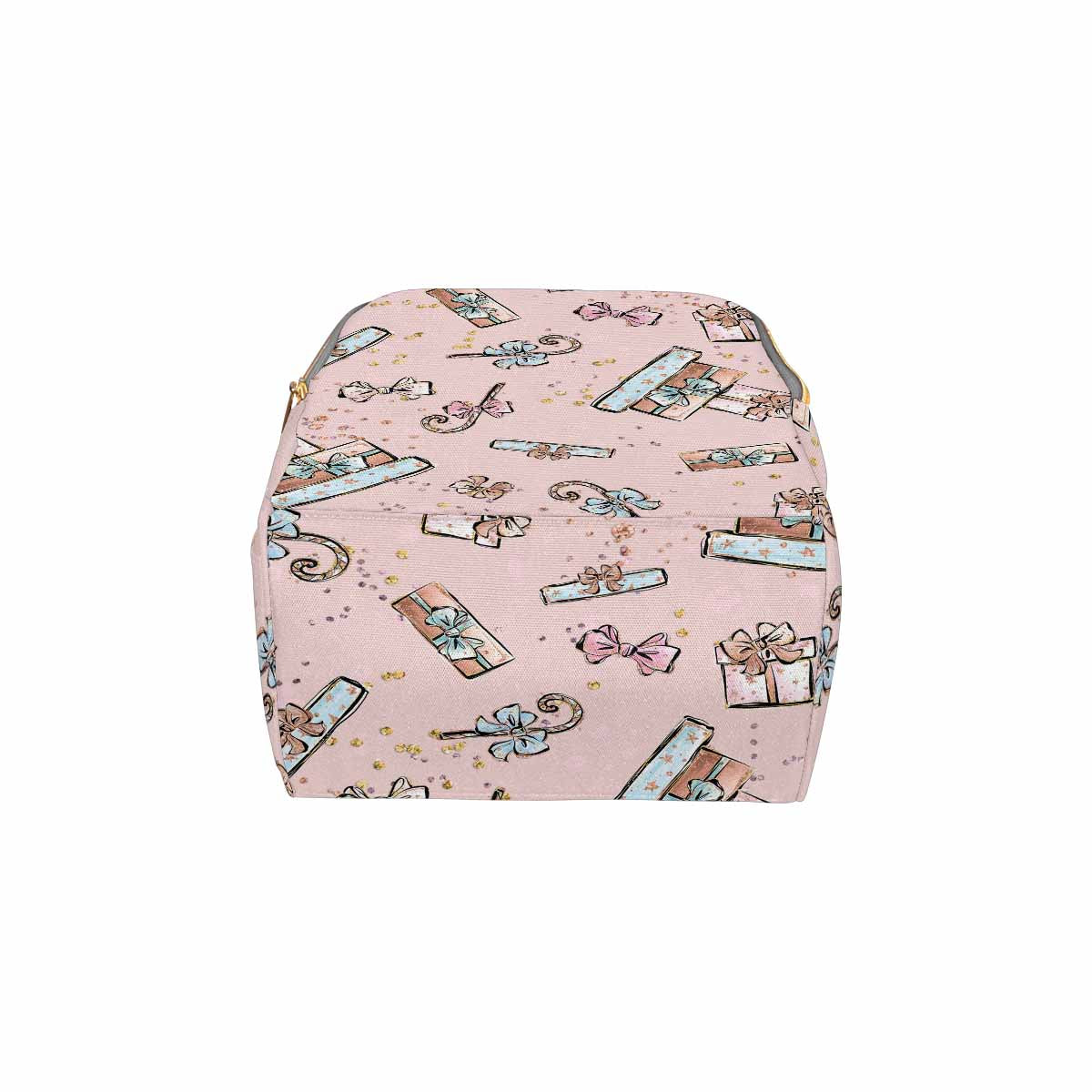 Pink Christmas Diaper Bag Backpack