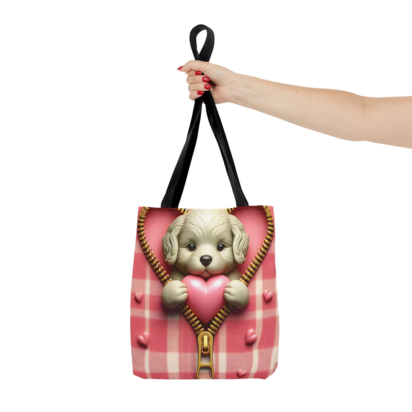 Tote Bag, Cute Dog, Personalised/Non-Personalised Tote bag