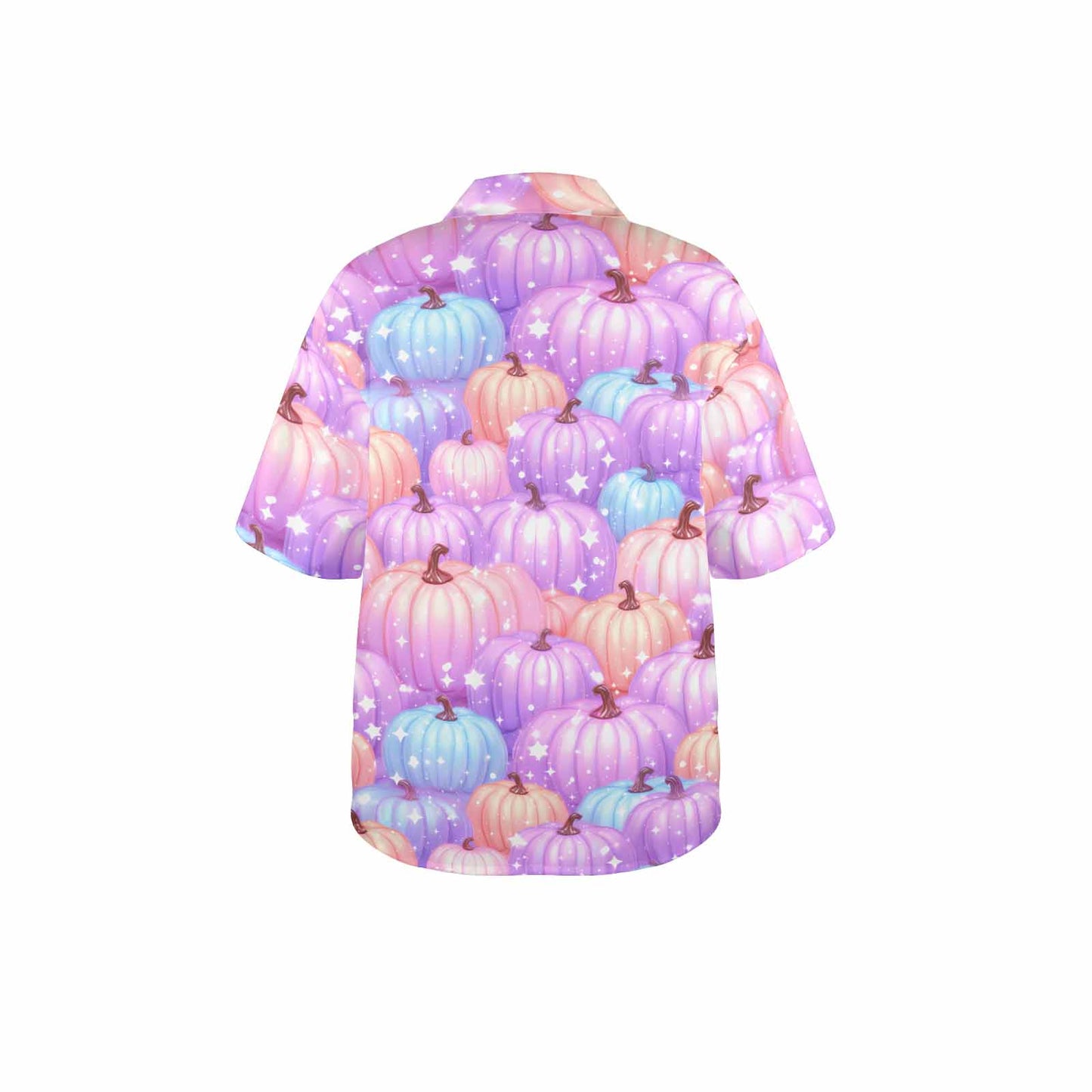 Pastel Pumpkin Women's Hawaiian Shirt