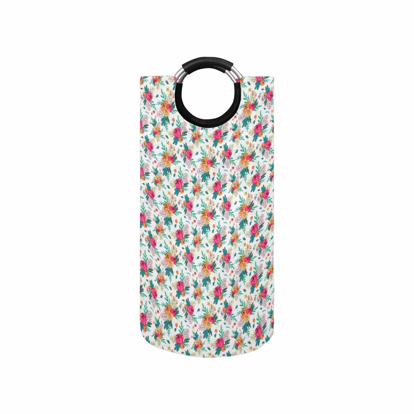 Australian Floral Round Laundry Basket
