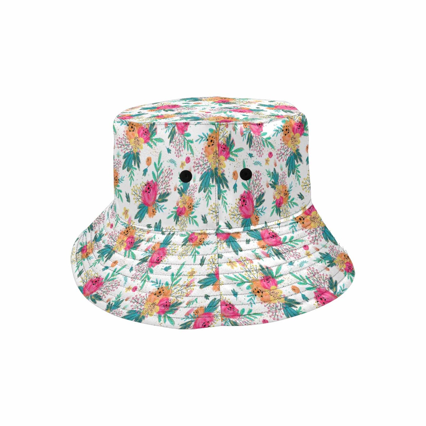 Australian Floral Unisex Summer Single-Layer Bucket Hat